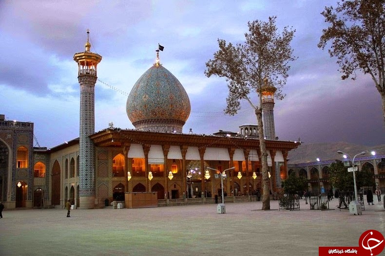تصاویر بسیار زیبا از حرم حضرت شاهچراغ