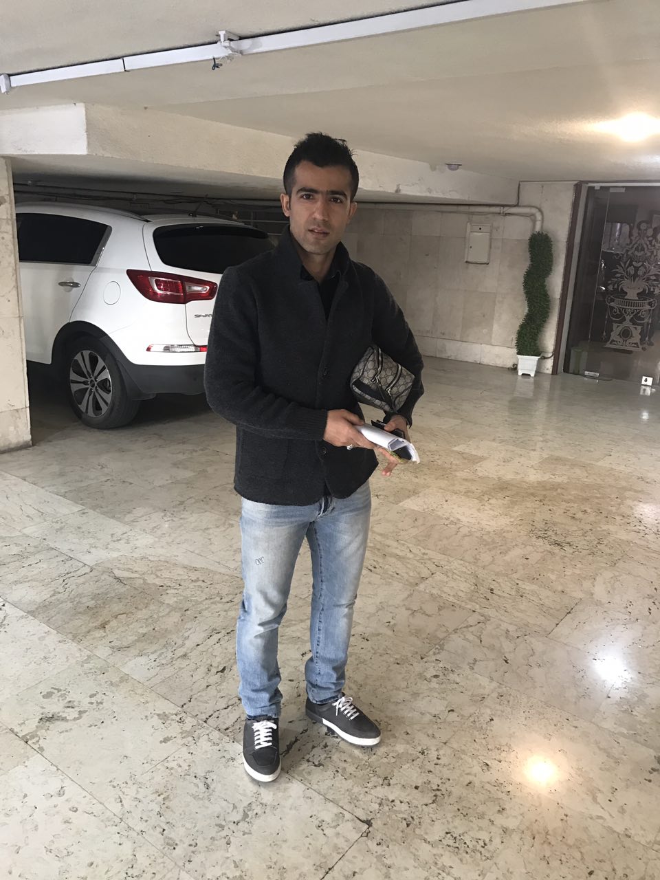 بازیکنان نفت خواهان مطالبات خود شدند+تصاویر
