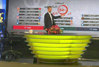 برنامه نود یازدهم بهمن 95