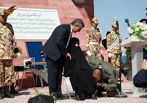 مادر شهید، امیر سرلشگر خلبان غفور جدی اردبیلی دار فانی را وداع گفت