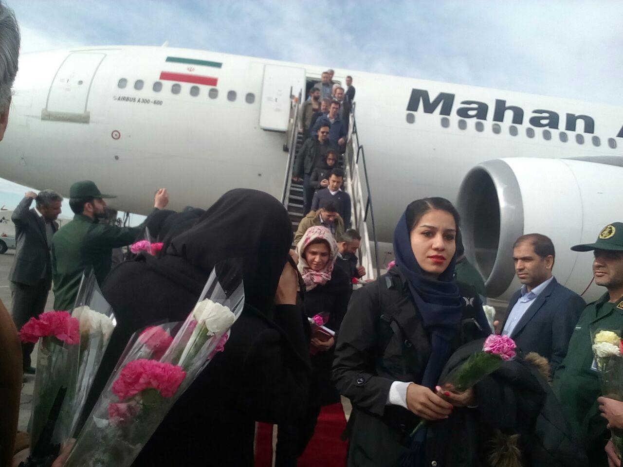 مراسم بزرگداشت 12 بهمن در فرودگاه کرمان