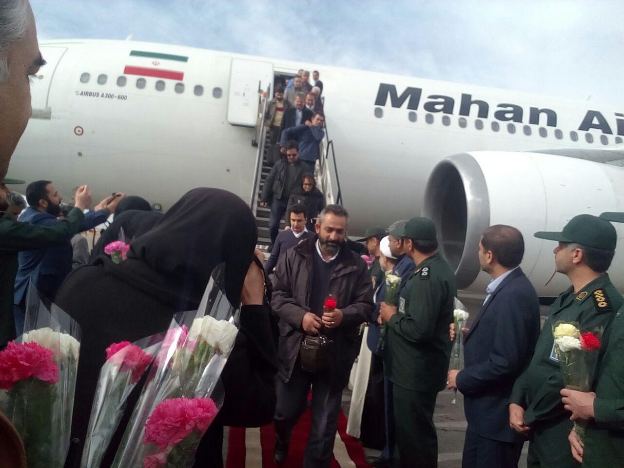 مراسم بزرگداشت 12 بهمن در فرودگاه کرمان