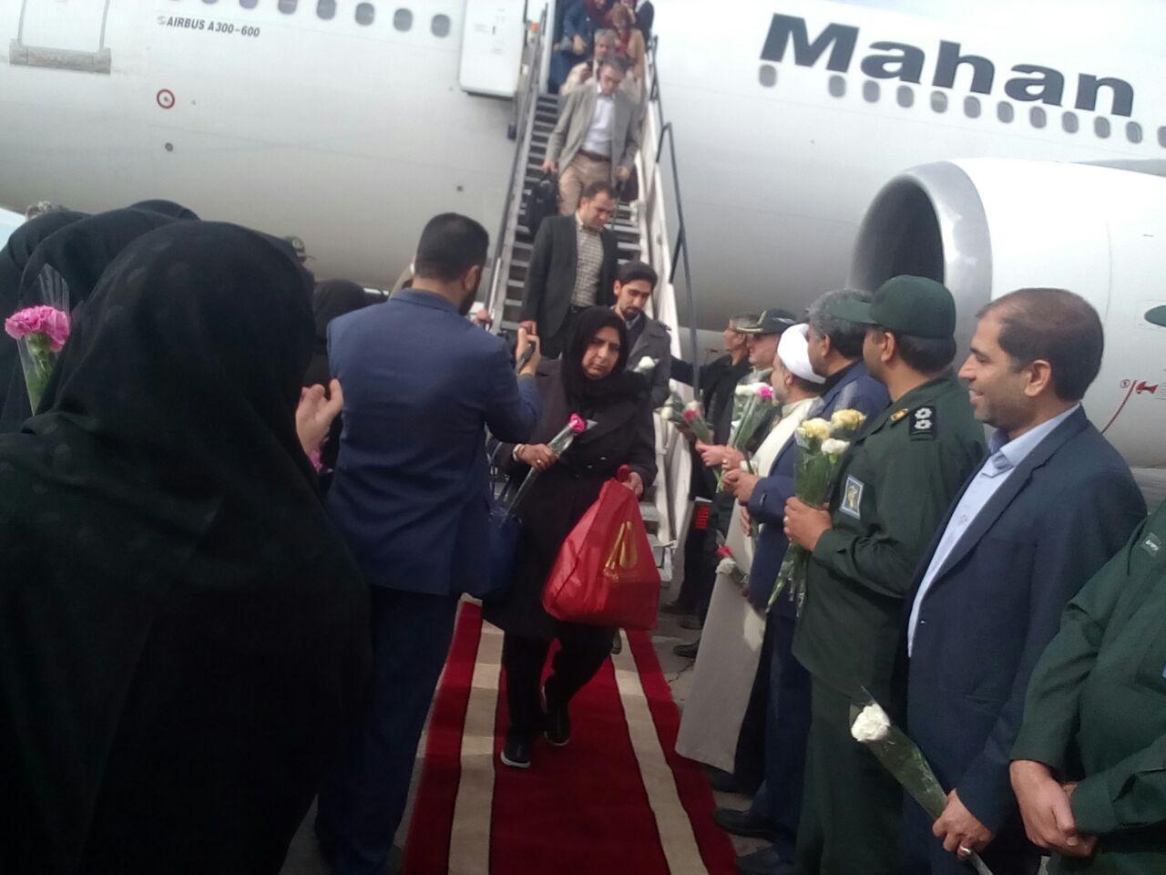مراسم بزرگداشت 12 بهمن در فرودگاه کرمان