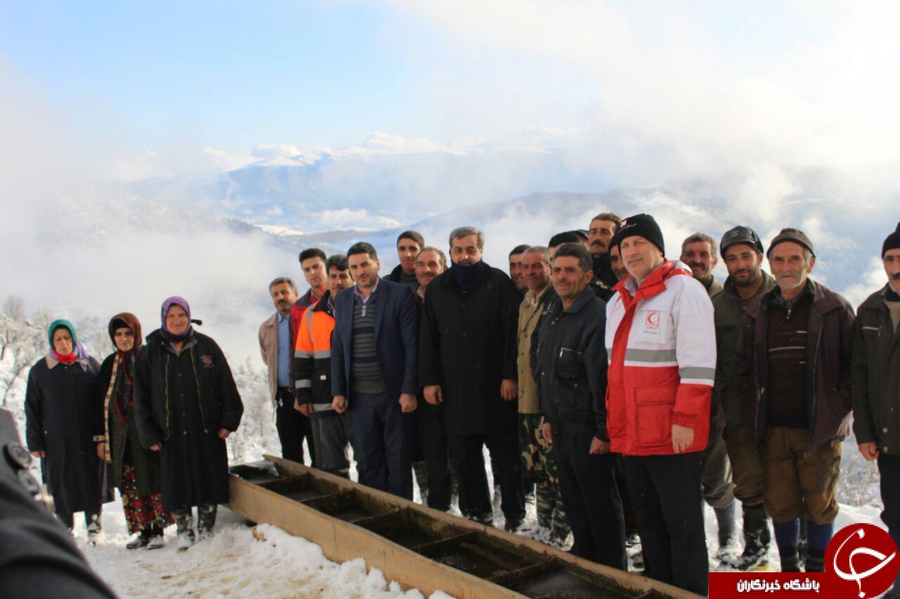 کمک رسانی و امداد به اهالی روستای چیچال + تصاویر