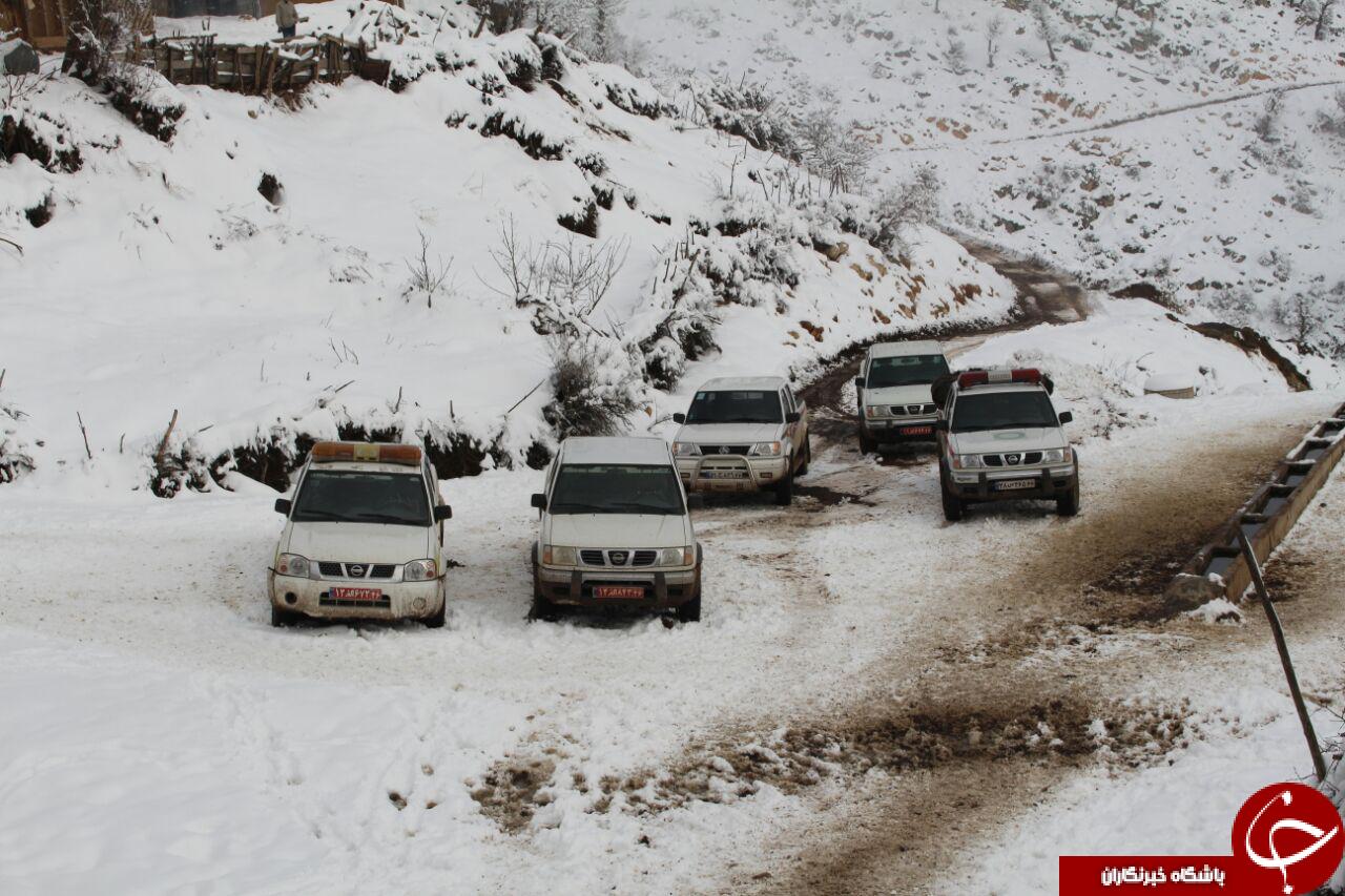 کمک رسانی و امداد به اهالی روستای چیچال + تصاویر