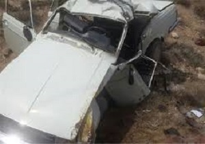 واژگونی خودرو پیکان درمسیر سنندج_مریوان حادثه آفرید