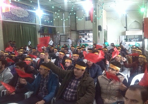 برگزاری جنگ دانش آموزی چله انقلاب
