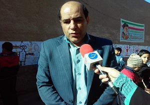 راه‌پیمایی بچه‌های انقلاب دریزد