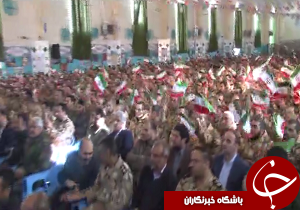 تجلیل از سربازان و افسران نمونه آبیک
