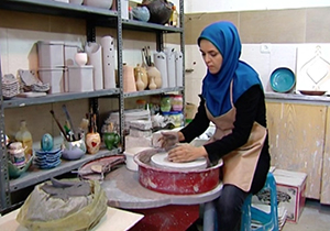 کارآفرینی هنرمندانه با سفال + فیلم
