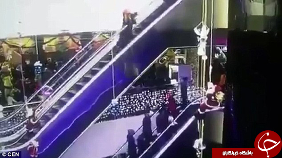 مرگ بچه با افتادن از دست مادرش +تصاویر