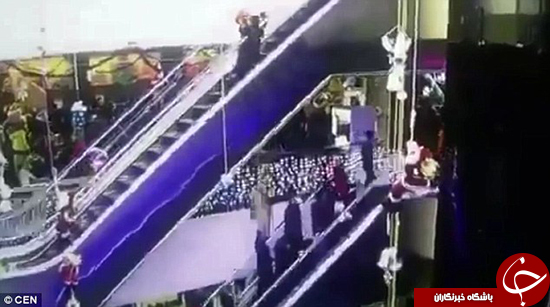 مرگ بچه با افتادن از دست مادرش +تصاویر