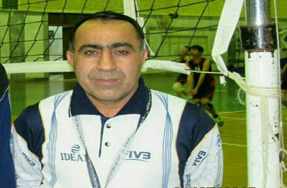 قضاوت داور گچسارانی در لیگ والیبال نشسته کشور