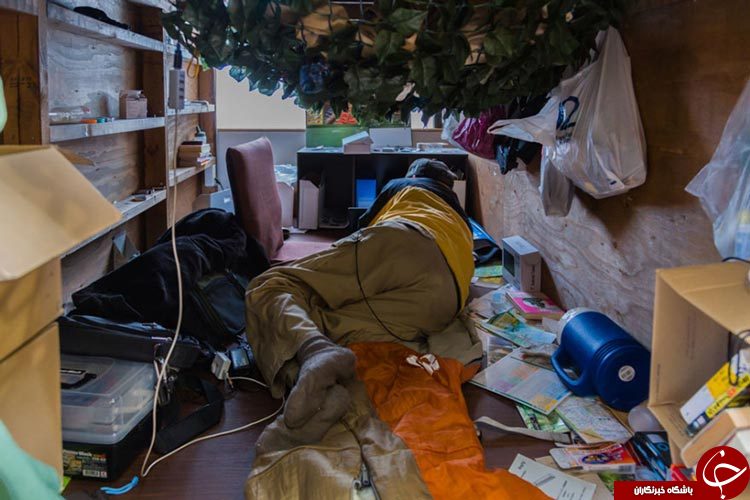 تصاویر تکان&zwnj;دهنده از زندگی در اتاق&zwnj;های بسیار کوچک در ژاپن