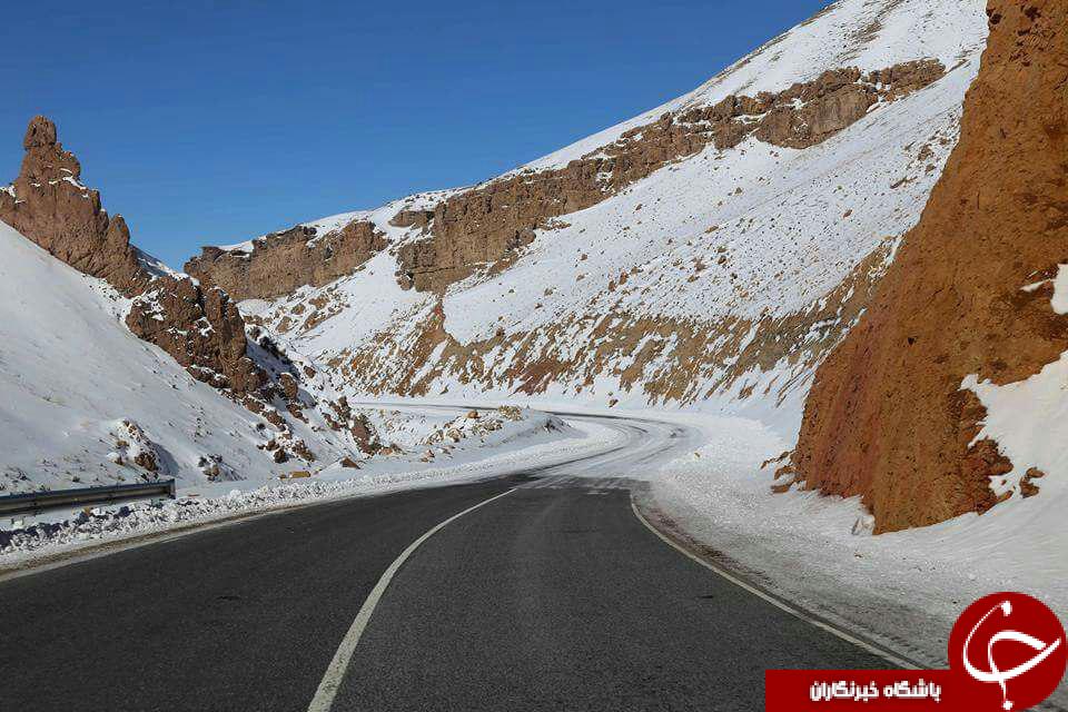 تصاویری از عملیات برف&zwnj;روبی جاده بامیان - یکه&zwnj;ولنگ