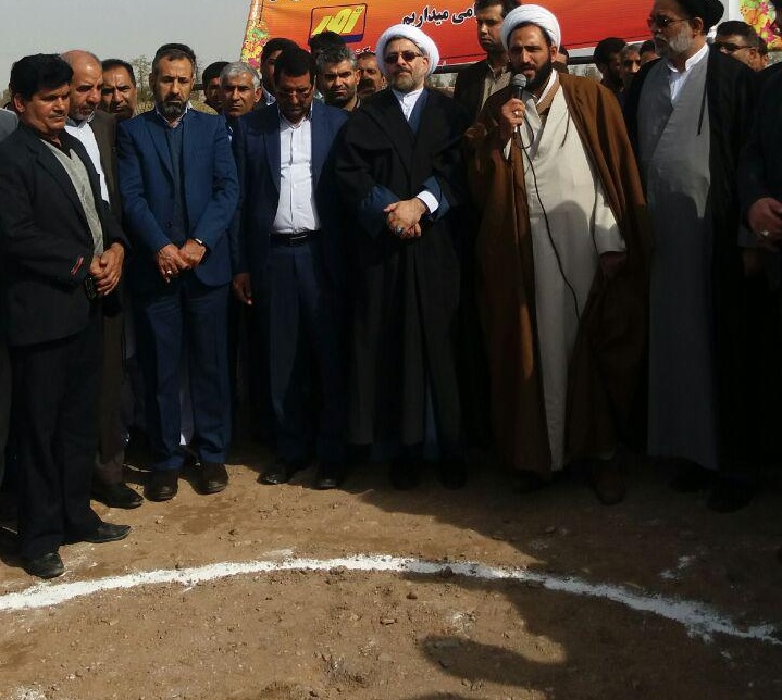 کلنگ احداث ساختمان جدید دادگستری ریگان زده شد