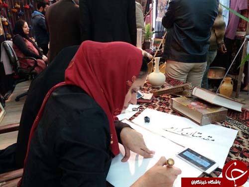 گشایش نمایشگاه دستاوردهای ادارات شهرستان سرخس+تصاویر