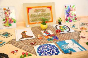 برپایی نمایشگاه نقاشی در رضوانشهر