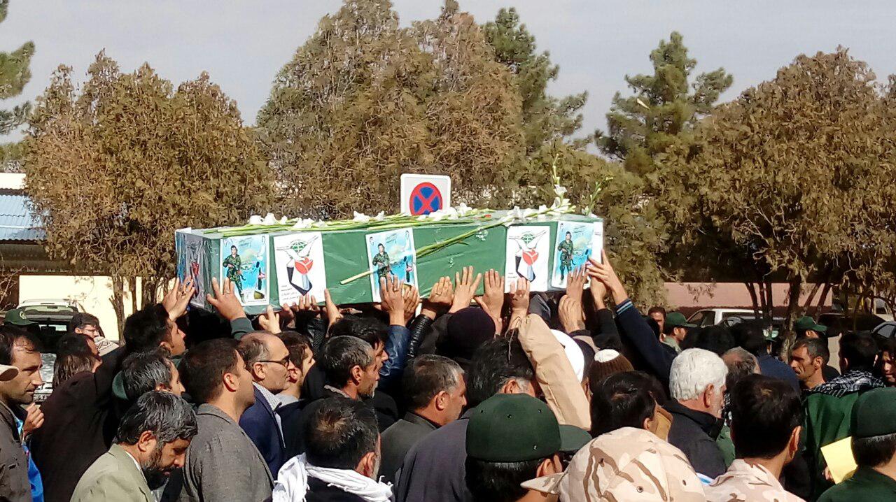 استقبال از شهید مدافع حرم در کرمان