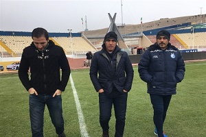 بازدید منصوریان از زمین ورزشگاه یادگار