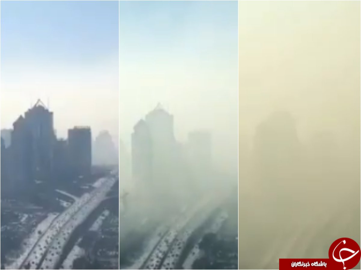 آلودگی هوای چین دامن گیر 72 شهر شد