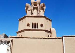 بادگیر چپقی سیرجان در آتش