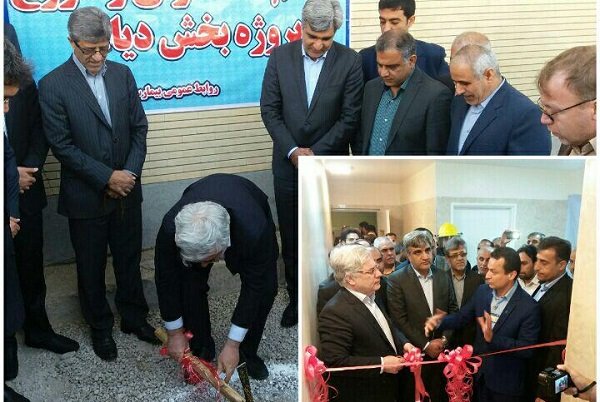 کلنگ&zwnj;زنی بخش دیالیز بیمارستان سلمان&zwnj;فارسی