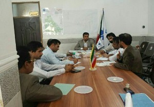 جلسه ستاد مدیریت بحران دانشکده علوم پزشکی ایرانشهر