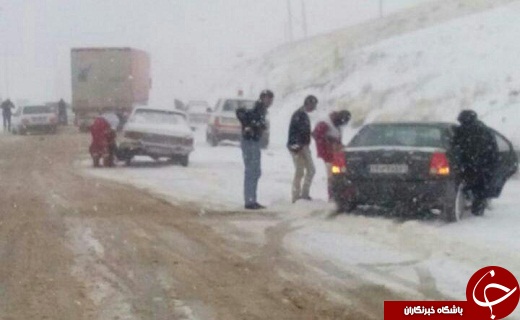 امدادرسانی به بیش از دو هزار گرفتار در برف
