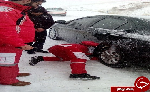 امدادرسانی به بیش از دو هزار گرفتار در برف
