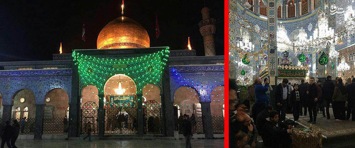 عکس/ شب ولادت حضرت زینب(س) در دمشق