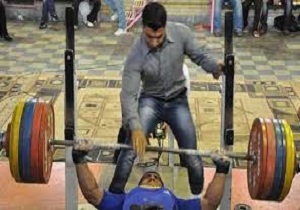 برگزاری مسابقات پرس سینه استان