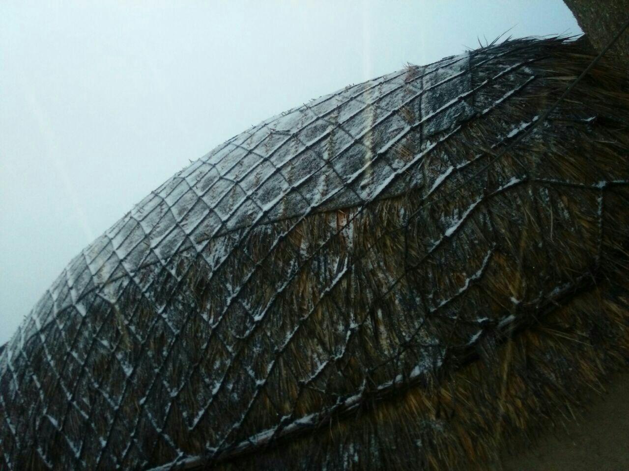 قلعه گنج و برف؟