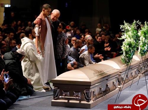 گریه نخست وزیر کانادا در مراسم تشییع کشته&zwnj;شدگان مسجد کِبک+ تصاویر//////////////////////////