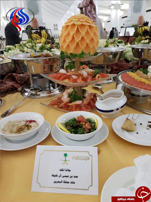 غذاهای شاهانهای که فقط برای شاه عربستان تهیه میشود +تصاویر غذاهای شاهانهای که فقط برای شاه عربستان تهیه میشود +تصاویر