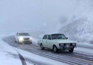 بوران شدید در برخی محورهای شهرستان سربیشه