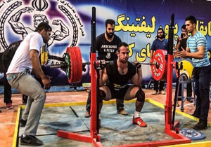 کسب 5 طلای مسابقات کشوری پاورلفتینگ