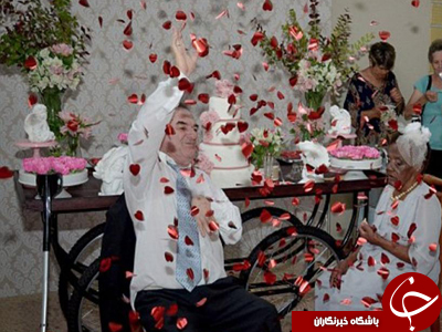 عشق، کهن سال ترین عروس دنیا را به خانه بخت برد+ تصاویر