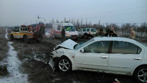 کشته و زخمی شدن 8 نفر در تصادف های جاده تبریز – ارومیه