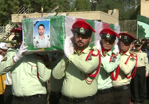 تشیع پیکر سرگرد شهید علی حسن بخردان