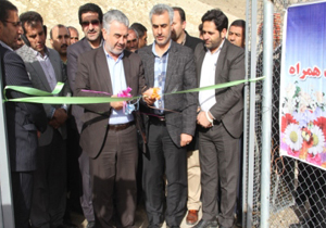 افتتاح زمین چمن مصنوعی روستای تنگ خشک بویراحمد