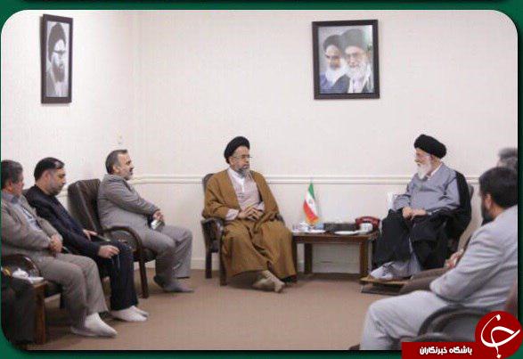 دیدار وزیر اطلاعات با آیت الله علم الهدی