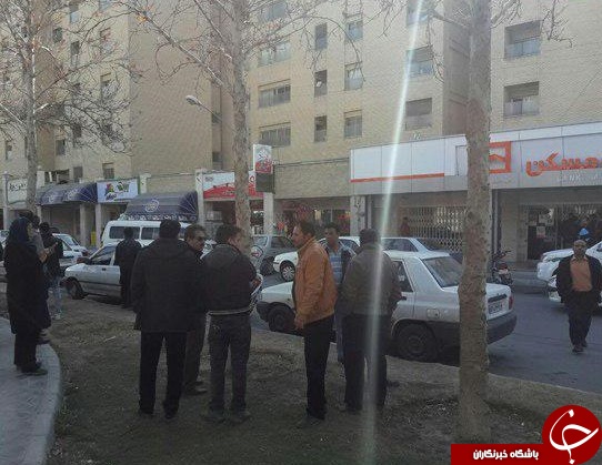 سرقت مسلحانه از بانک مسکن اصفهان + تصاویر
