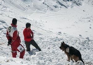 نجات دو کوهنورد قزوینی از حادثه ریزش بهمن لواسان