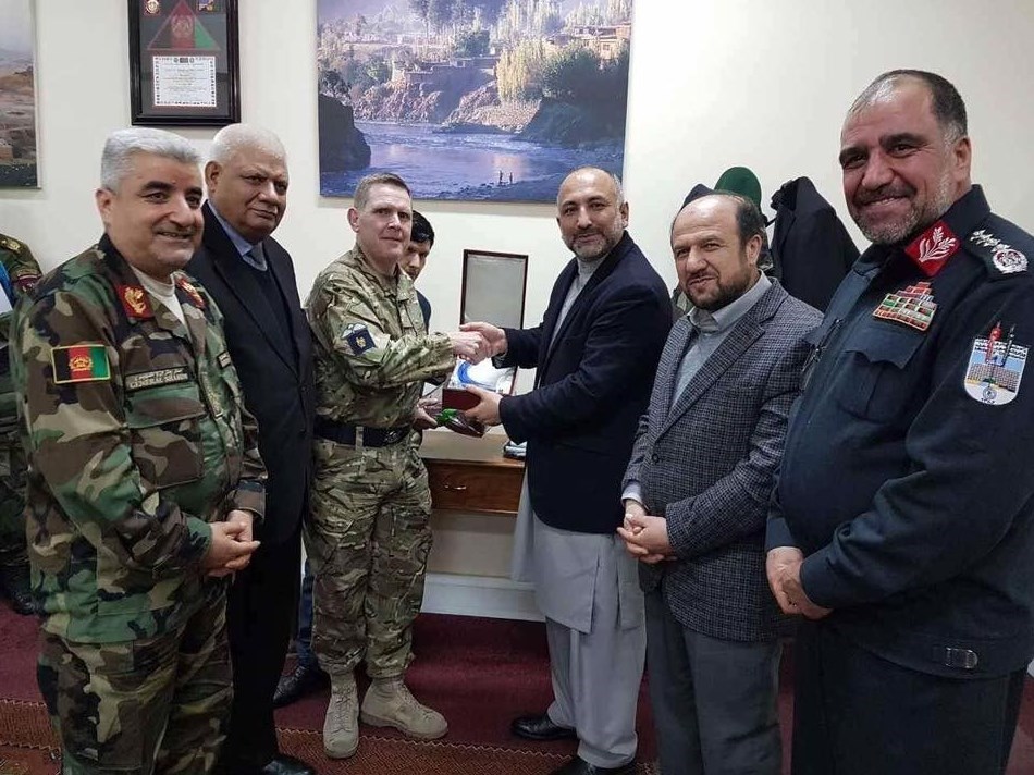 ماموریت ۲ ساله ژنرال انگلیسی در افغانستان پایان یافت