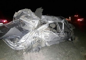 وقوع ۵ فقره تصادف بر اثر بارندگی و سیلاب / ۱۰ نفر راهی بیمارستان شدند