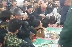 وداع گلستان با شهید مدافع حرم