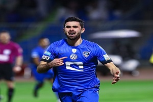 الهلال به دنبال خرید قطعی مهاجم تیم ملی سوریه