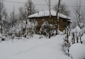 مناظر زمستانی زیبا در روستای &laquo;شکرکش&raquo; + تصاویر