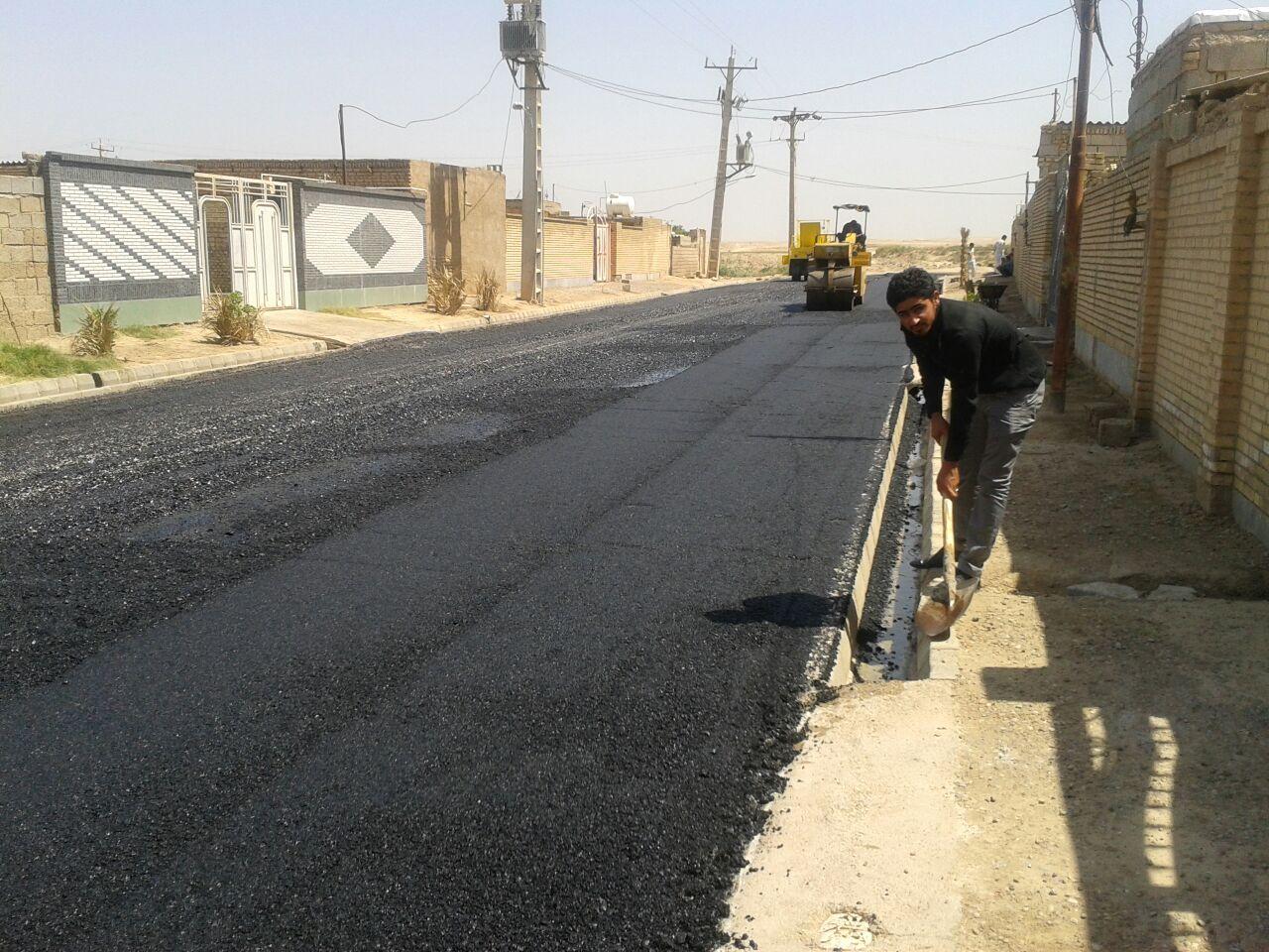 آجرا طرح ۱۰۰ هزار متر مربع آسفالت در روستاهای شهرستان دیلم